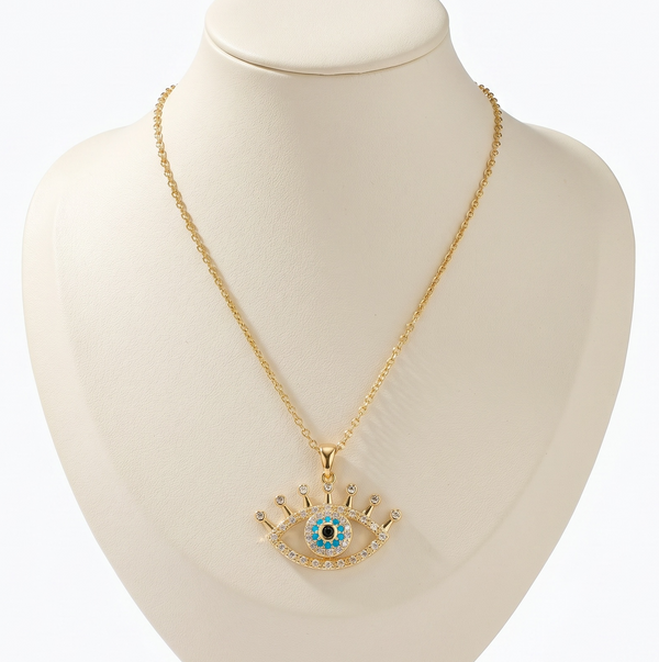 Crystal Eye Necklace