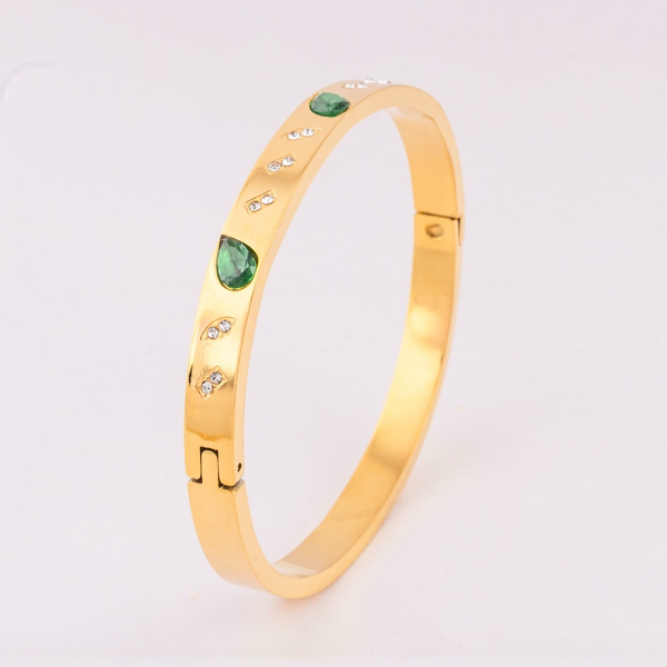 Emerald Touch Bracelet