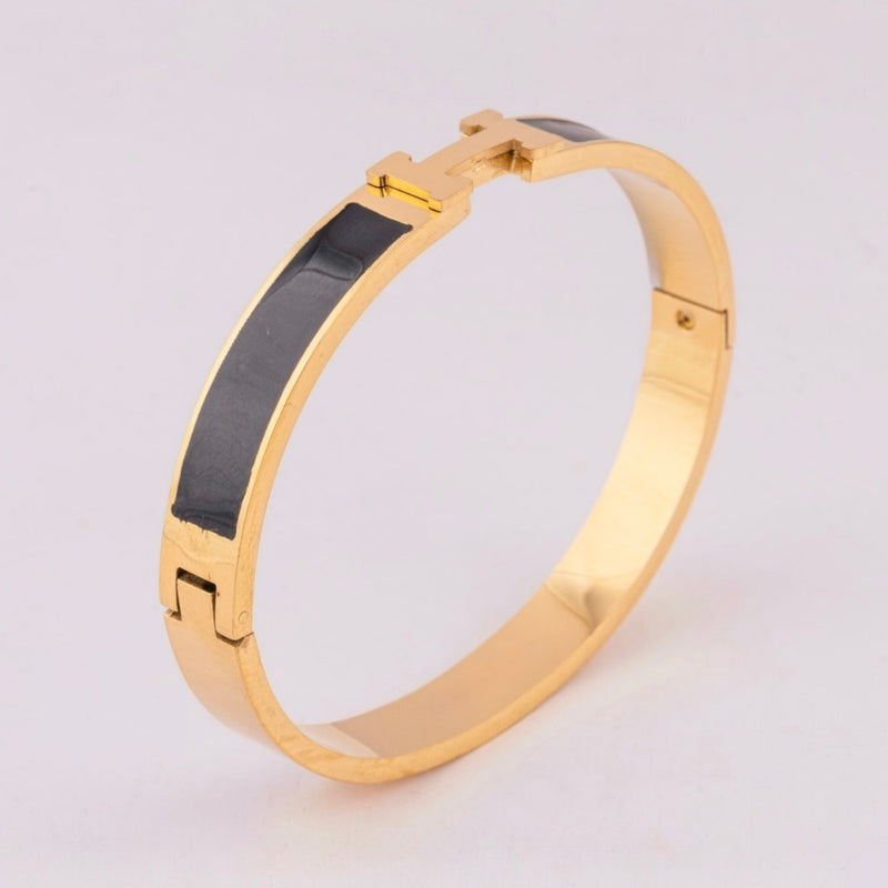 Classic H Gold Bracelet