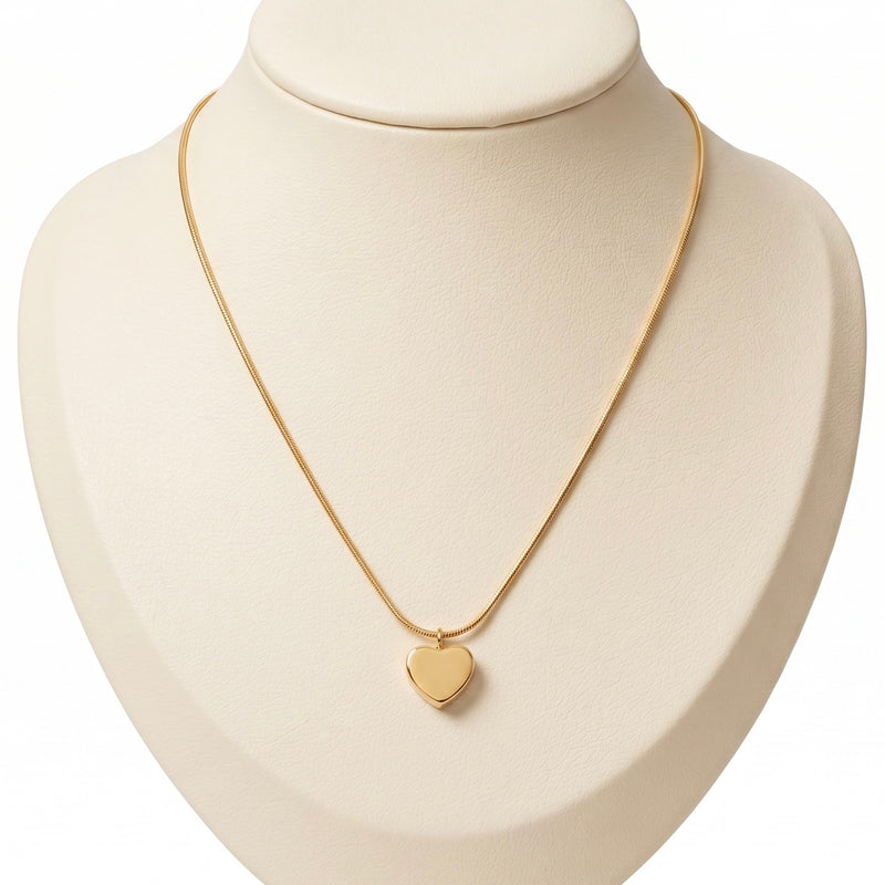 Golden Heart Necklace