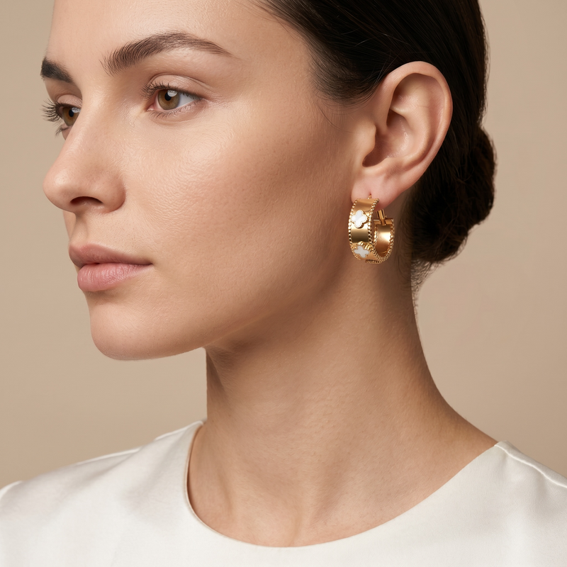 Clover Royale Hoops