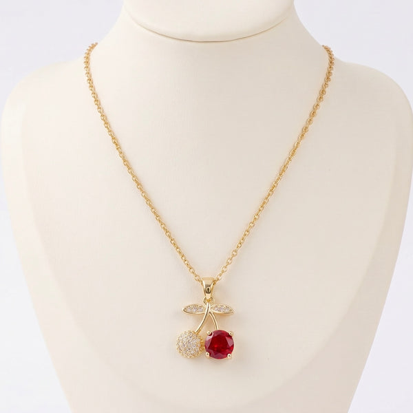 Cherry Charm Necklace
