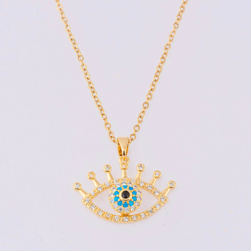 Crystal Eye Necklace