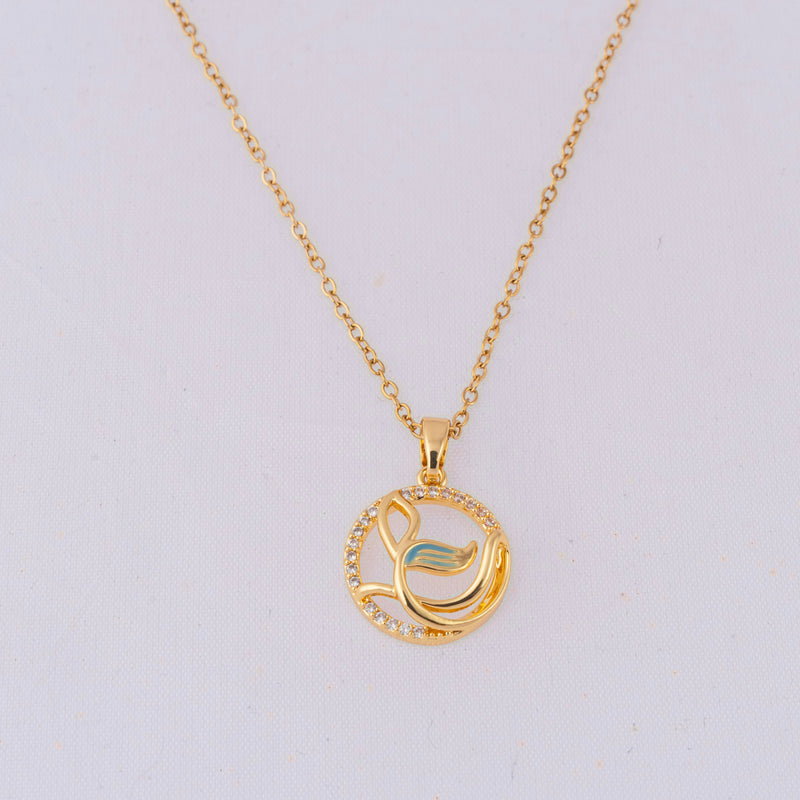 Leaf Charm Necklace