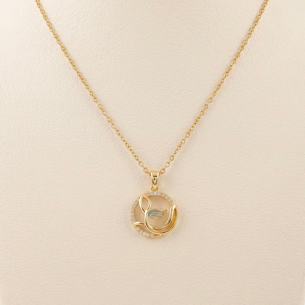 Leaf Charm Necklace