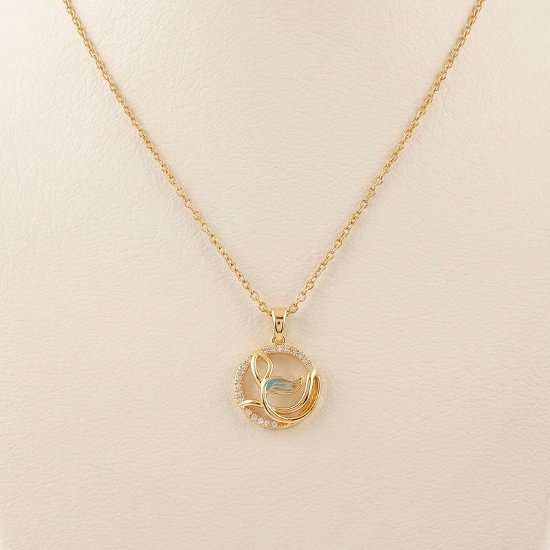 Leaf Charm Necklace