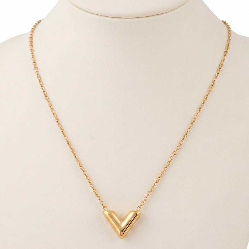 Golden V Necklace